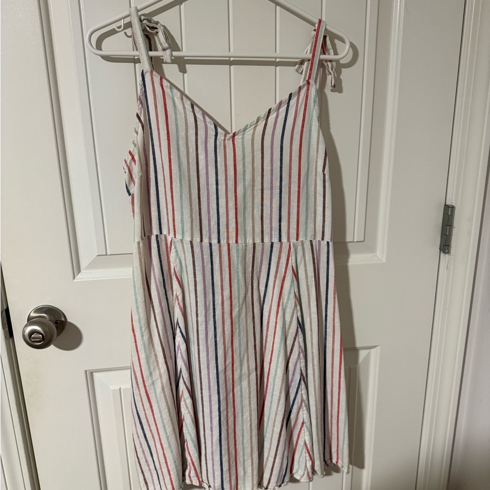 GAP Multicolor Striped Dress